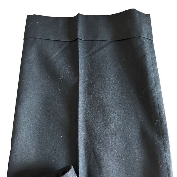 LOFT black wool cuffed trousers -Size 8 - Picture 3 of 9